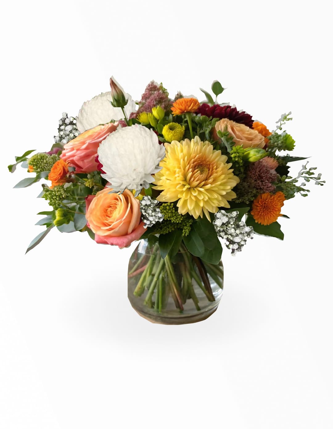Image of Double Daily Posy + Vase