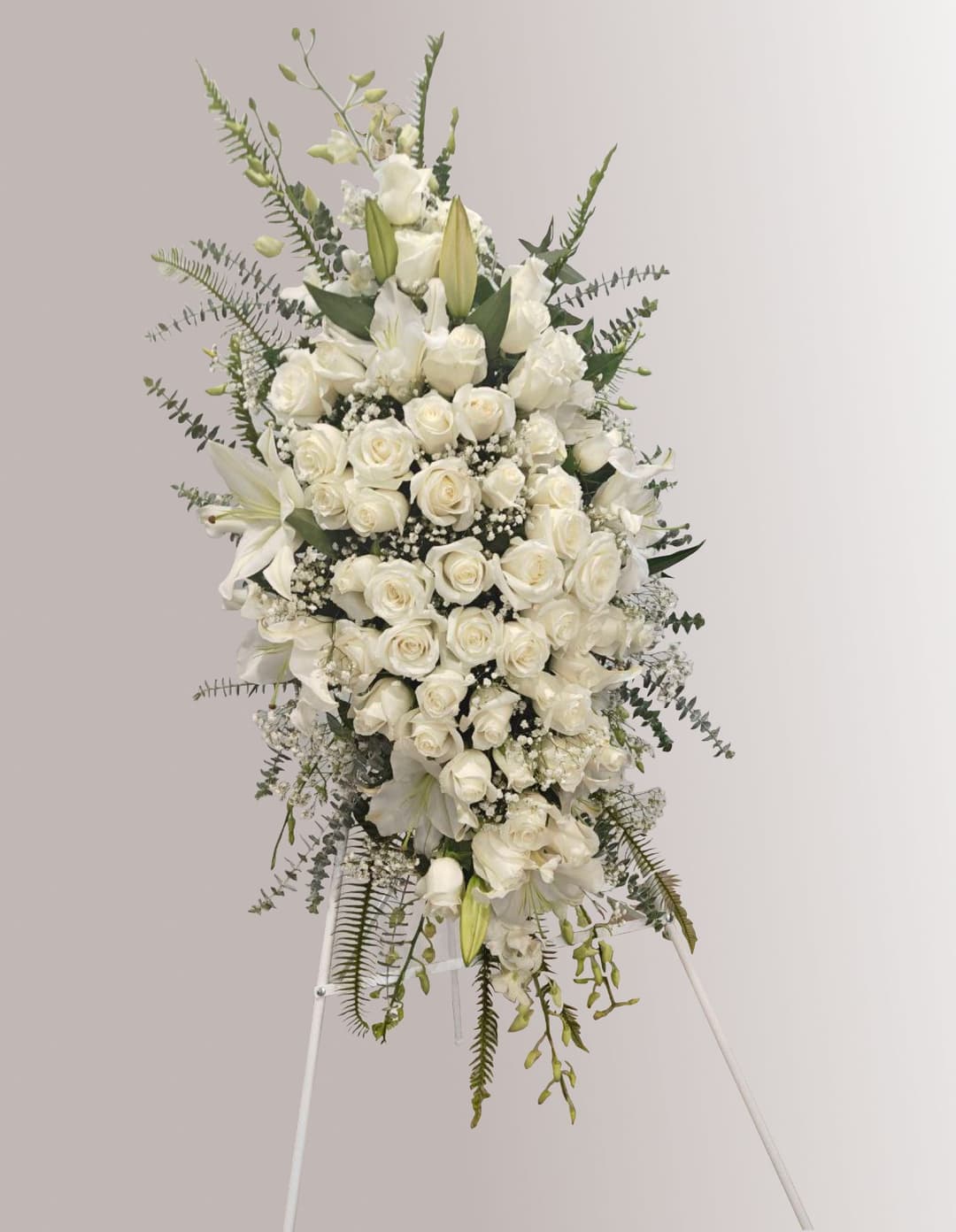 Image of Tribute Standing Spray - Any Colour