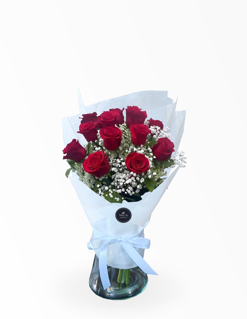 Thumbnail of 12 Red Roses In a Vase
