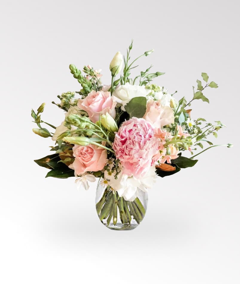 Thumbnail of Daily Posy in a Glass Vase
