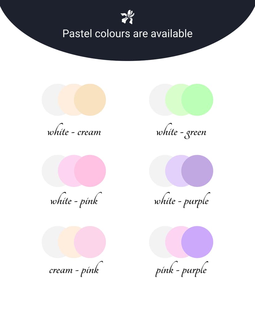 Thumbnail of Pastel Colour Bouquet On Your Choice